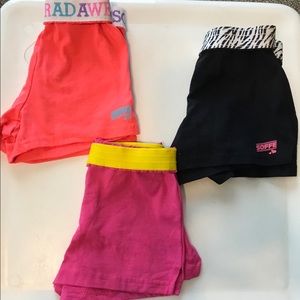⚠️PRICE DROP! Like New! Soffe girls short bundle!